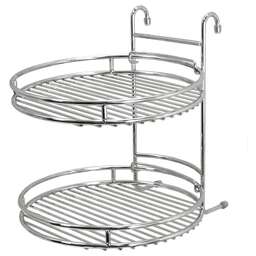 POMIDORO POMI D'ORO P280042 Railing Полка на рейлинг овальная, 2 яруса