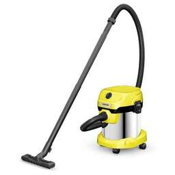 KARCHER Строительный пылесос WD 2 Plus S V-15/4/18/C (YSY), желтый [1.628-054.0]