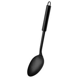 MALLONY Ложка CLASSICO NERO из нержавеющей стали, цвет - черный, non-stick (раб часть) (105271)