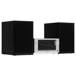 PANASONIC Микросистема SC-PM700EE-S серебристый 80Вт CD CDRW FM USB BT