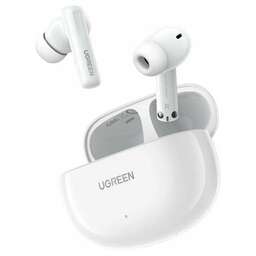 UGREEN Наушники HiTune T6 WS200, Bluetooth, внутриканальные, белый