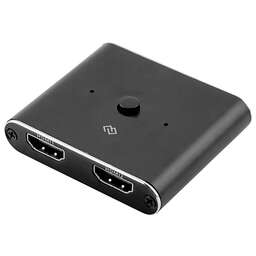 DIGMA Переключатель аудио-видео HDMI (f)/HDMI (f)/HDMI (f) черный (D-HSW-V2.0X2)