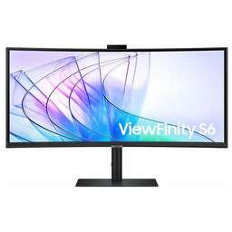 SAMSUNG Монитор 34" S34C650VAI Black (VA, 3440x1440, HDMI+DP+Type C, USB Hub, 5 ms, 178°/178°, 350 cd/m, 3000:1, 100Hz, MM, Camera, Curved)