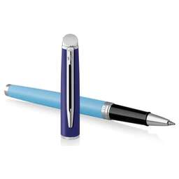 WATERMAN Ручка роллер Hemisphere Colour Blocking (2179926) Blue CT F черн. черн. подар.кор