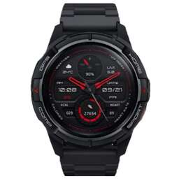 MIBRO Смарт-часы GS Active, 47мм, 1.3", черный/черный [xpaw016bl]