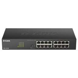 D-LINK Коммутатор DGS-1016D/J1A Неуправляемый коммутатор с 16 портами 10/100/1000Base-T