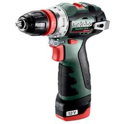 METABO Дрель-шуруповерт Power Maxx BS BL, 2Ач, с двумя аккумуляторами [601749500]