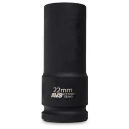AVS Головка торцевая ударная глубокая 6-гранная 1/2''DR (22 мм) тонкостенная H11222IT