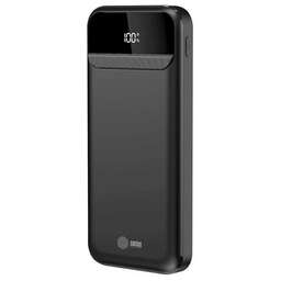 CACTUS Внешний аккумулятор (Power Bank) CS-PBFSCA-10000, 10000мAч, черный