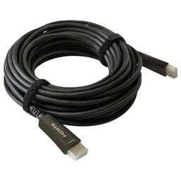 DIGMA Кабель аудио-видео HDMI 2.0 AOC, HDMI (m) - HDMI (m) , ver 2.0, 10м, GOLD, черный [bhp aoc 2.0-10]