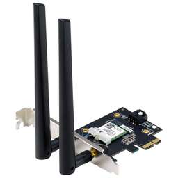 ASUS Сетевой адаптер Wi-Fi+ Bluetooth PCE-BE6500, Wi-Fi 7 BE6500, BT 5.4, PCI-Express x 1 (PCE-BE6500)