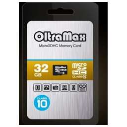 OLTRAMAX MicroSDHC 32GB Class10 [OM032GCSDHC10-W/A-AD]