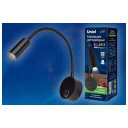 UNIEL (UL-00004176) ULT-F21-3W/4000K IP20 BLACK