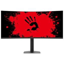 BLOODY Монитор 39.7" MN2X черный VA LED 1ms 21:9 (Ultrawide) HDMI M/M матовая HAS 400cd 178гр/178гр 5120x2160 180Hz G-Sync FreeSync DP 5K USB 11.1кг