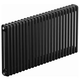 RIFAR Стальной трубчатый радиатор отопления TUBOG TUB 3057 24 секции АНТРАЦИТ боковое подключение