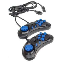 SEGA Джойстик 21-JS черный для: Dendy