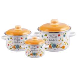 APPETITE 6KB191M Floral kitchen эмал (3 предмета)