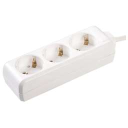 IEK Сетевой удлинитель У03К, 5м, белый [wyp10-16-03-05-z-n]