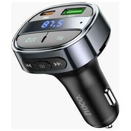 HOCO (6931474765246) E70 PD30W+QC3.0 car BT FM transmitter (Magic Night)