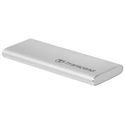 TRANSCEND Внешний диск SSD TS500GESD260C, 500ГБ, серебристый