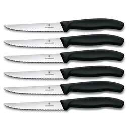 VICTORINOX Набор ножей кухон. Swiss Classic 6.7233.6 компл.:6предм. черный европодвес