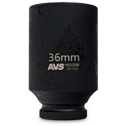 AVS TOOLS Головка торцевая ударная глубокая 6-гранная 1/2''DR (36 мм) AVS H11236I
