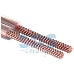 REXANT (01-6303) 2х0.50 мм,прозрачный SILICON, 100м