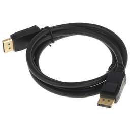 BURO Кабель аудио-видео BU-DP-v1.4-1.5m, DisplayPort (m) - DisplayPort (m), ver 1.4, омедненный, 1.5м, черный