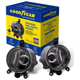 GOODYEAR GY019003 фары противотуманные галогенные с лампами (GY-FL-2170-R / H11 12V; GY-FL-2170-L / H11 12V) для а/м Lada Priora 1; VAZ 21230 (Niva Ch