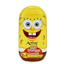 ACTIVE Детский шампунь и кондиционер 2в1 "Sponge Bob", 280 мл (512203003)
