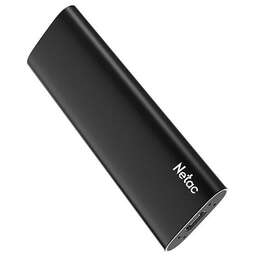 NETAC SSD жесткий диск USB-C 1TB EXT. BLACK NT01ZSLIM-001T-32BK