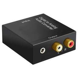 PREMIER Переходник аудио 5-987, TOS (f) - 2хRCA (f), черный