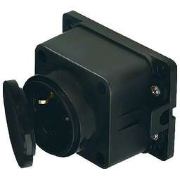 SMARTBUY (SBE-16-1-00-R) розетка, прямая 1-местная