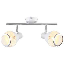 ESCADA 1117/2A E14*40W WHITE/CHROME