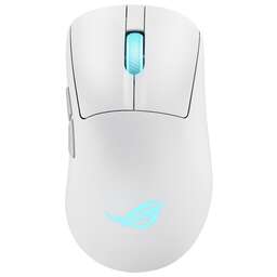 ASUS Мышь P722 ROG KERIS II ORIGIN/WHT 65g 42,000DPI Bluetooth 5.1 2.4GHz 7buttons