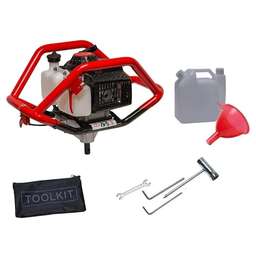 ADA Мотобур GroundDrill-8 профес. 2-х такт. 2400Вт 3.26л.с. 71см3 8000об/мин (А00374)