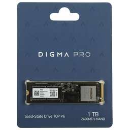 DIGMA PRO Накопитель SSD PCIe 5.0 x4 1000GB DGPST5001TP6T4 Top P6 M.2 2280