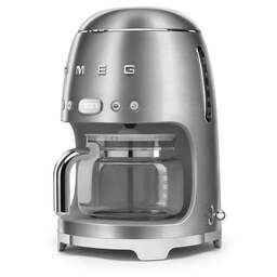 SMEG Кофеварка DCF02SSEU, капельная, нержавеющая сталь