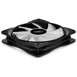 DEEPCOOL Вентилятор для корпуса CF 120 ARGB 120х120x25 черный 4-pin 27дБ (DP-FA-RGB-CF120-1) Ret