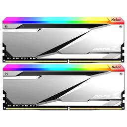 NETAC Память DDR5 2x16GB 6200MHz NTZED5P62DP-32S Z RGB RTL Gaming PC5-49600 CL32 DIMM 288-pin 1.35В с радиатором Ret