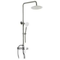 GOTA ROCIO G357511-GOTA Душевая система со смесителем шар. с изливом с лейкой тропической SUS304