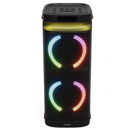 DIGMA Музыкальный центр D-MC1750, 60Вт, с микрофоном, Bluetooth, FM, USB, micro SD, черный