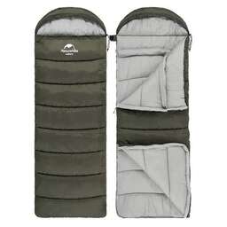 NATUREHIKE Мешок спальный правый U150 зелёный NH20MSD07 (109795)