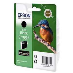 EPSON Картридж струйный T1591 C13T15914010 фото черный (9100стр.) (17мл) для St Ph R2000