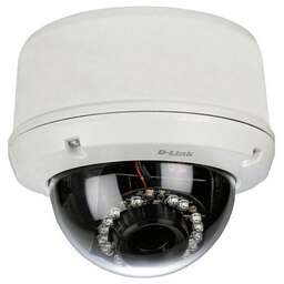 D-LINK Камера видеонаблюдения IP DCS-6510, 480p, 3.7 - 12 мм, белый