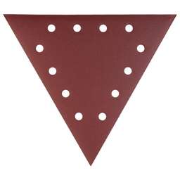 PATRIOT Треугольник шлифовальный на липучке (285мм, Р180, 12 отв)