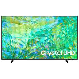 SAMSUNG 75" Телевизор UE75CU8000UXRU, Crystal UHD, 4K Ultra HD, черный, СМАРТ ТВ, Tizen OS
