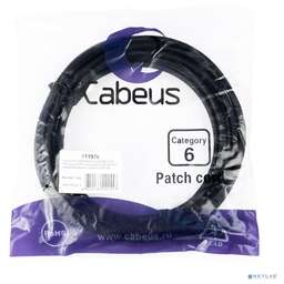 Cabeus PC-UTP-RJ45-CAT.6-3M-BK-LSZH