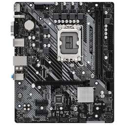ASROCK Материнская плата H610M-HDV/M.2+ D5, Socket LGA 1700, Intel H610, mATX, Ret