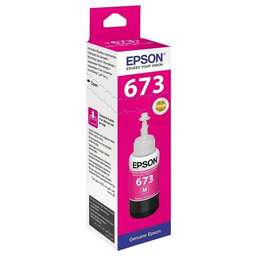 EPSON Чернила 673 C13T673398 (аналог C13T67334A), для , 70мл, пурпурный